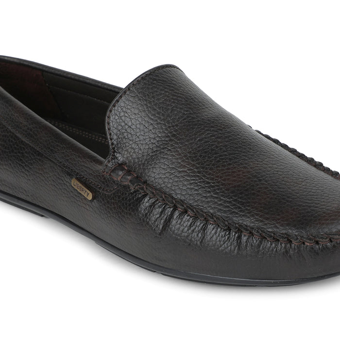 Fortune Brown Casual Loafers For Men AVL-4 By Liberty