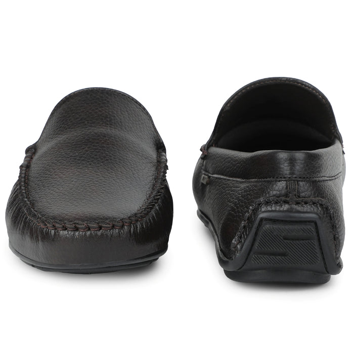 Fortune Brown Casual Loafers For Men AVL-4 By Liberty