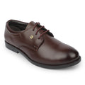 Fortune STRZ060E Tan Formal Lacing Derby Shoes for Men by Liberty