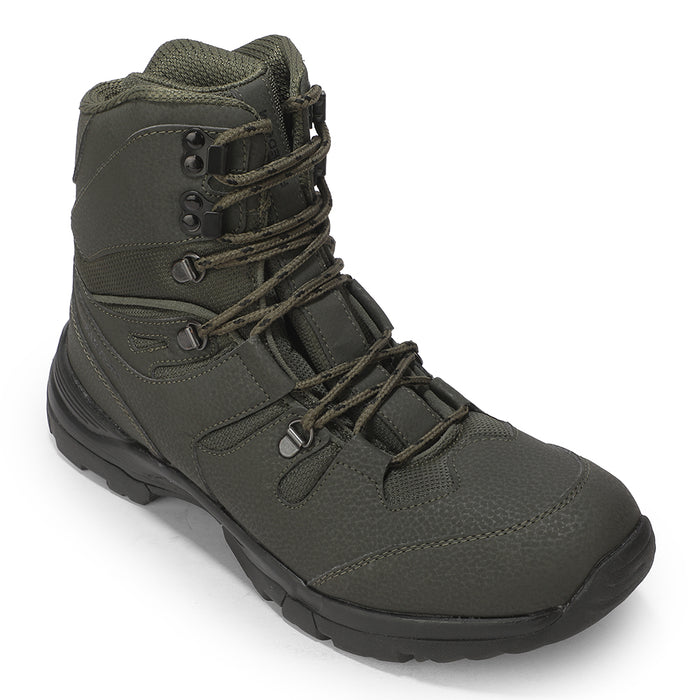 Freedom By Liberty Mens SHIKHAR-4 Casual Lacing Olive Green Trekking Boots