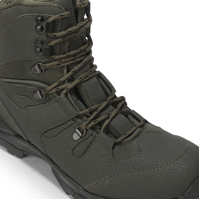 Freedom By Liberty Mens SHIKHAR-4 Casual Lacing Olive Green Trekking Boots