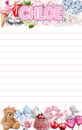 Fun & Fancy Collage Personalized Lined Notepad