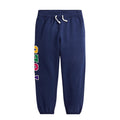Girls Navy Polo Sweat Pant