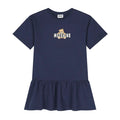 Girls Navy Toy Teddy Dress