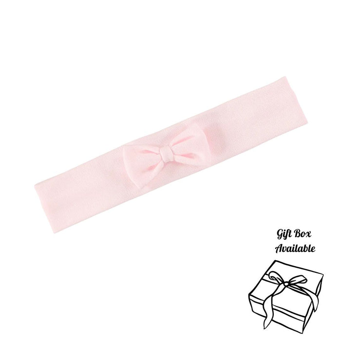 Girls Pink Bow Headband