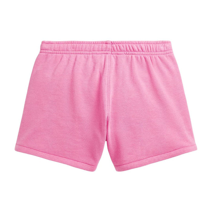 Girls Pink Sweat Shorts