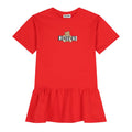 Girls Red Toy Teddy Dress
