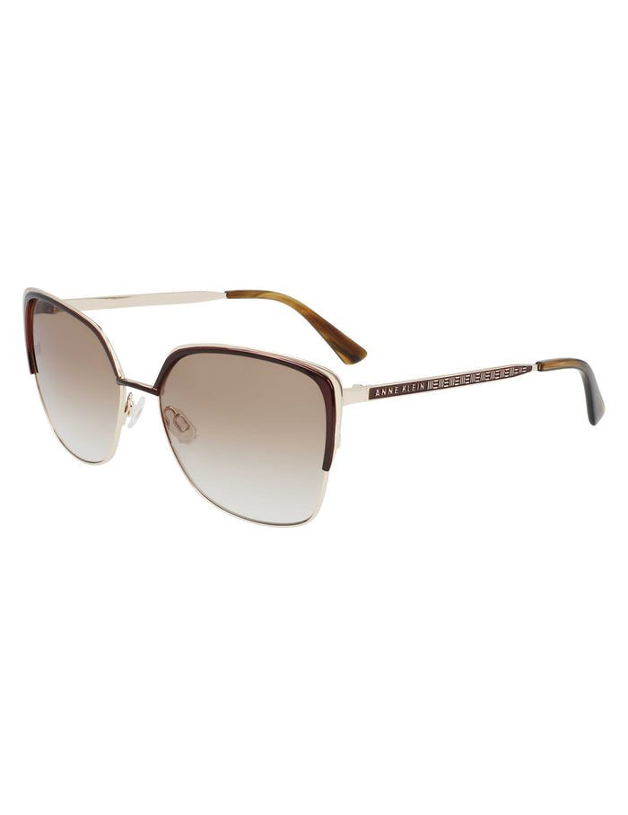 Anne Klein Glamourous Butterfly Shape Sunglasses