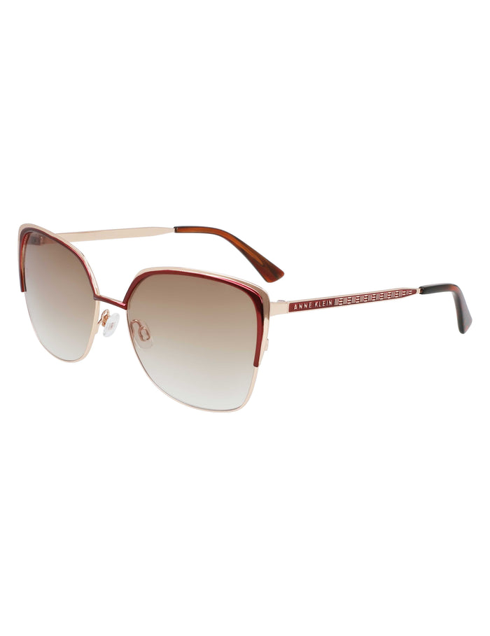 Anne Klein Glamourous Butterfly Shape Sunglasses
