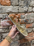 Gold Sleek Flip Flop