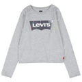 Grey Metallic Batwing LS T-Shirt