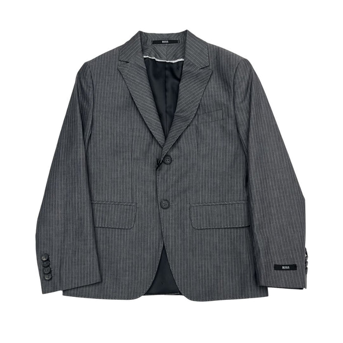 Grey Pin Striped Blazer