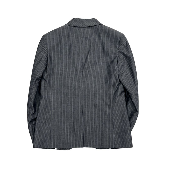 Grey Pin Striped Blazer