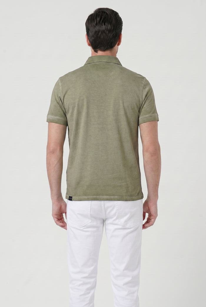 Hampton Polo Faded - Willow