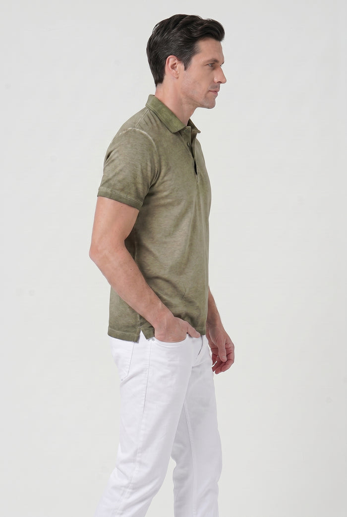 Hampton Polo Faded - Willow