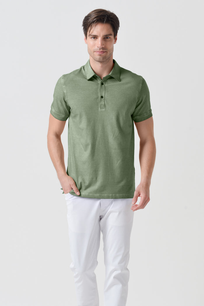 Hampton Polo Slim - Palm
