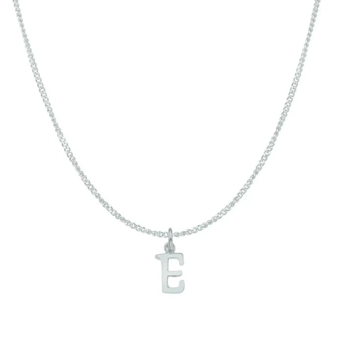E / white gold curb chain 16 inches (41 cm)
