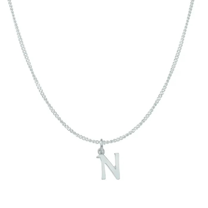 N / white gold curb chain 16 inches (41 cm)
