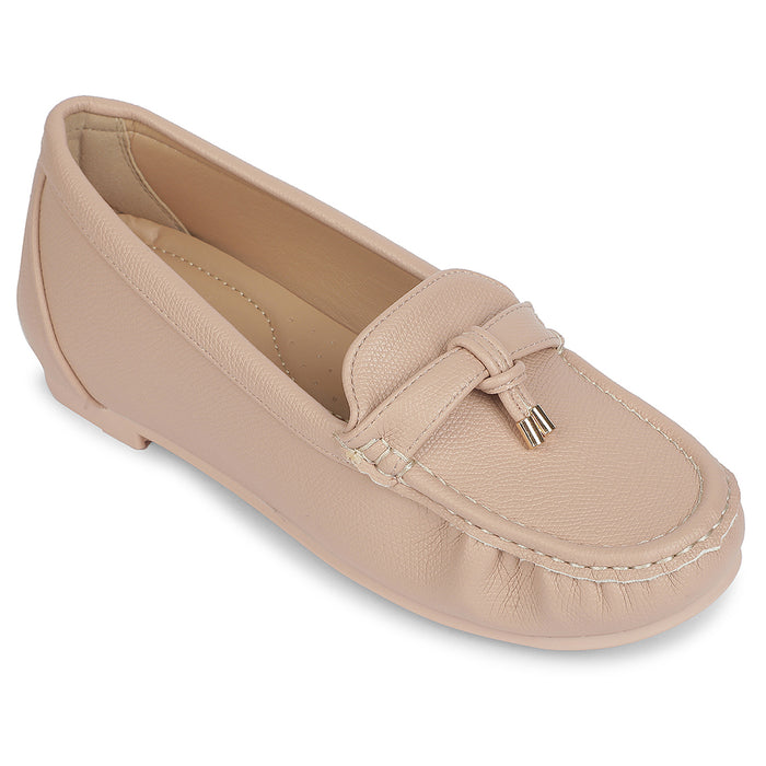 Healers Beige Casual Flat Ballerina For Women Zq Fdbl 13 By Liberty