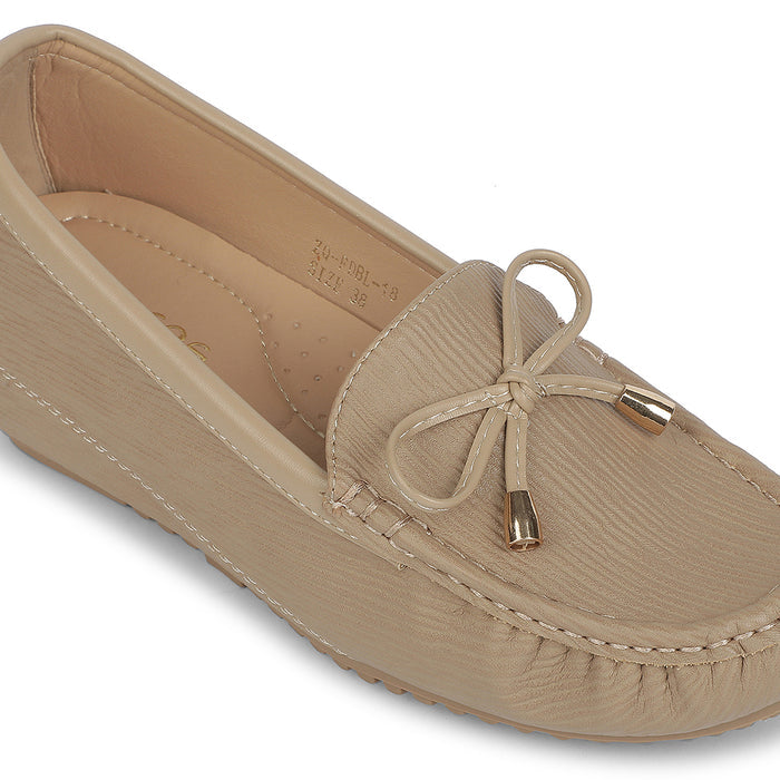 Healers Beige Casual Flat Ballerina For Women Zq Fdbl 18 By Liberty