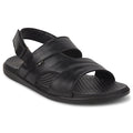 Healers Black Formal Sandal For Men SOFTER-1 By Liberty
