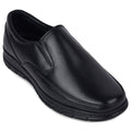 Healers Hml 90E Black Formal Non Lacing Mocassin Shoes For Men By Liberty