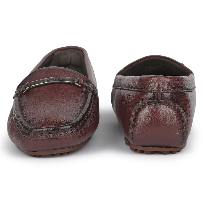 Healers JJL-26 Cherry Casual Slip on Ballerina Shoes for Women by Liberty