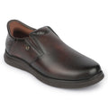 Healers JJL-29 Brown Formal Non Lacing Mocassin Shoes for Men by Liberty