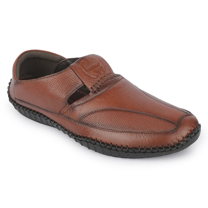 Healers JJL-45 Tan Casual Sandal Sandal for Men by Liberty