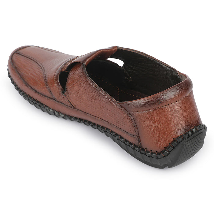 Healers JJL-45 Tan Casual Sandal Sandal for Men by Liberty