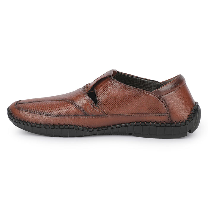 Healers JJL-45 Tan Casual Sandal Sandal for Men by Liberty