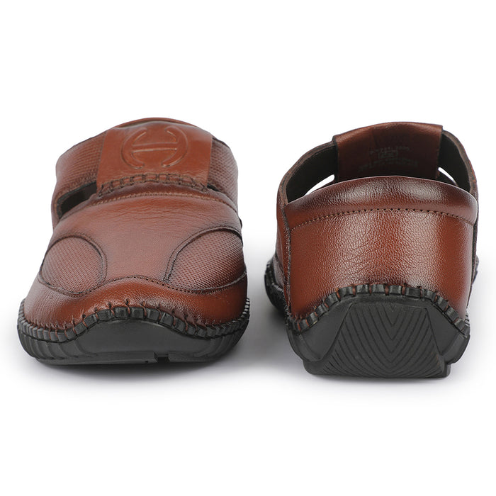 Healers JJL-45 Tan Casual Sandal Sandal for Men by Liberty