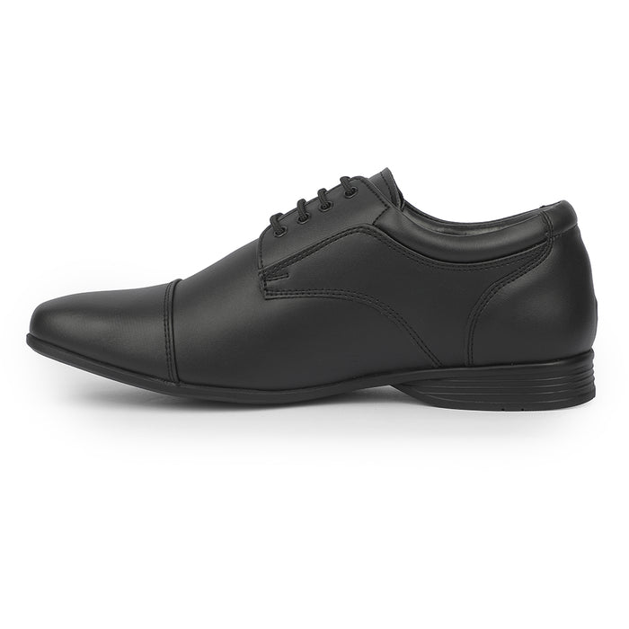 Healers STRMO59E Black Formal Lacing Oxford Shoes for Men by Liberty