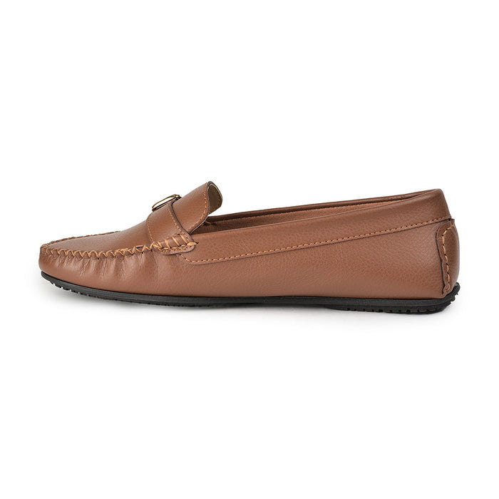 Healers Tan Casual Loafers For Women GI-SML-1 By Liberty