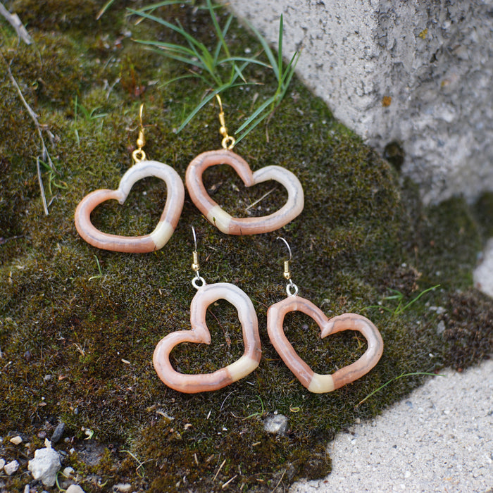 Heart Worm Earrings