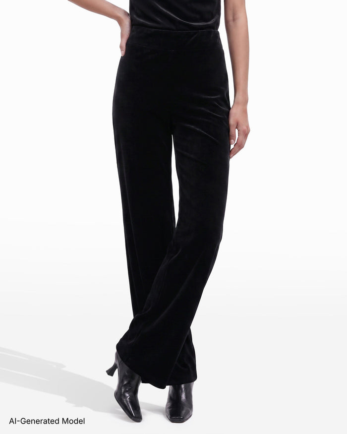 Anne Klein High Rise Wide Leg Pant