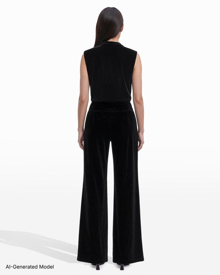 Anne Klein High Rise Wide Leg Pant
