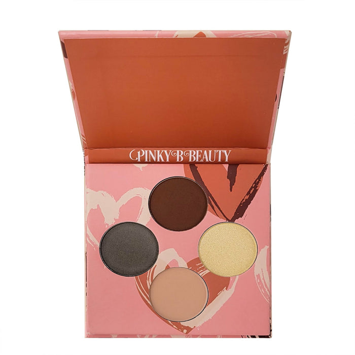 Hold Me Eyeshadow Palette - Warm Toned Eye Makeup | Pinky B Beauty