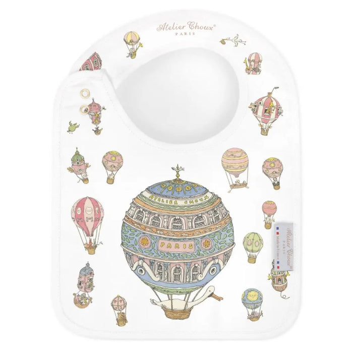 Hot Air Balloons Bib