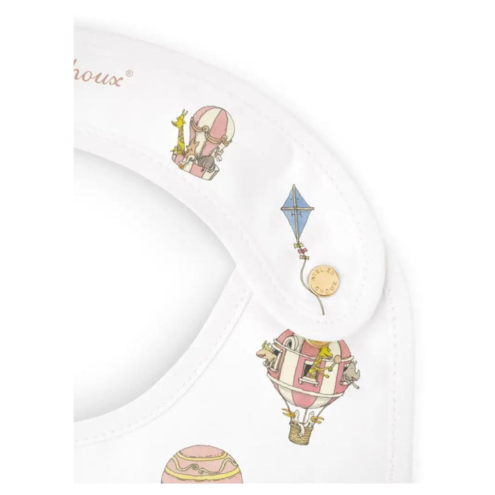 Hot Air Balloons Bib