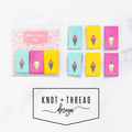 Ice Cream Cones- Sew in Labels
