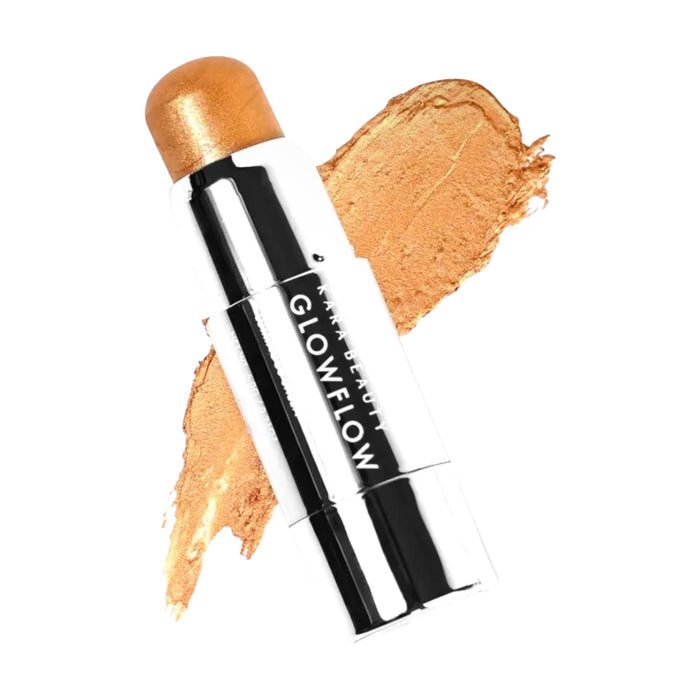 Iluminador En Barra Glowflow Tono Apple Pie Brillante Kara Beauty