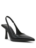 Anne Klein Black Shine Itzy Slingback Pump