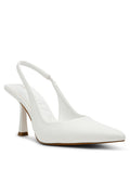 Anne Klein White Itzy Slingback Pump
