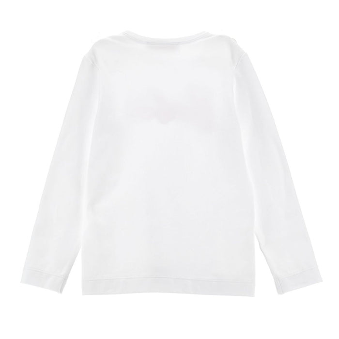 Ivory 'Barbie' Logo LS Top