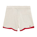 Ivory Crochet Shorts