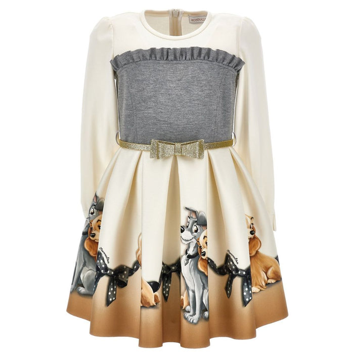Ivory & Grey Lady & The Tramp Dress
