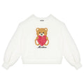 Ivory Heart & Bear Sweatshirt