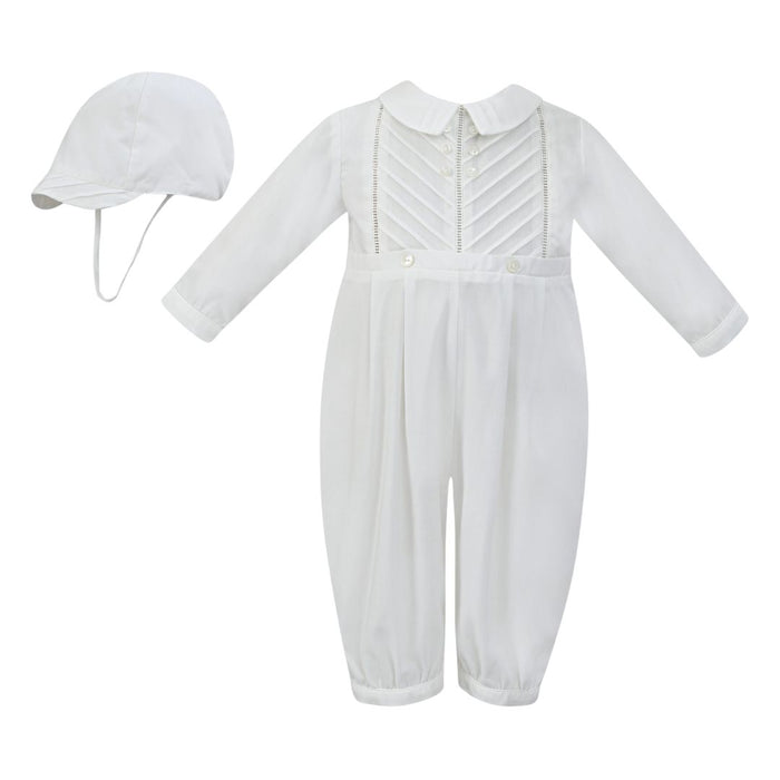 Ivory Romper & Cap