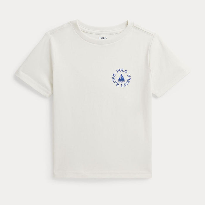 Ivory Sailboat Graphic T-Shirt